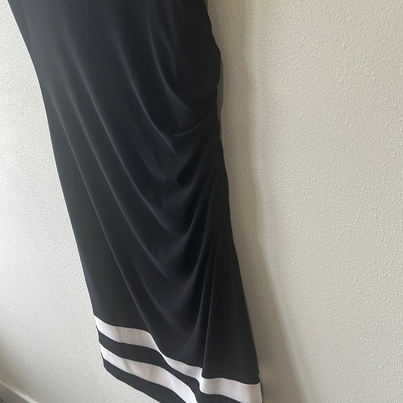 Lauren Ralph Lauren Black and White Sheath‎ Mini Dress - Picture 4 of 7